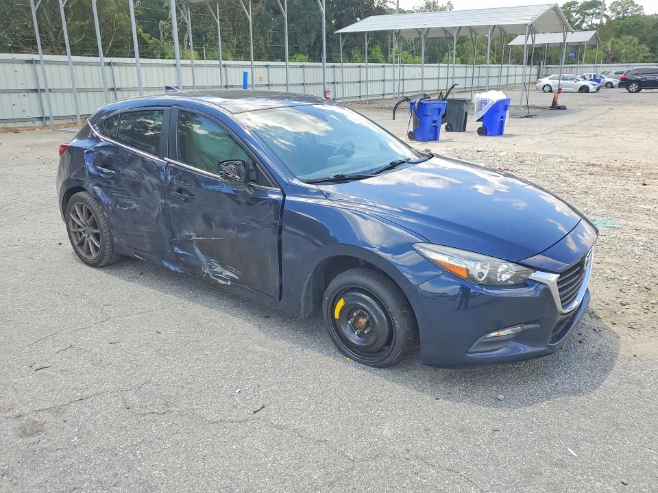 2018 Mazda 3 მანქანა იყიდება აუქციონზე, vin: 3MZBN1L33JM223442, აუქციონის ნომერი: 64438876