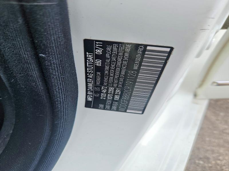 Aukcja sprzedaży 2012 Mercedes-benz C, vin: WDDGF8BB2CR191128, numer aukcji: 63574276