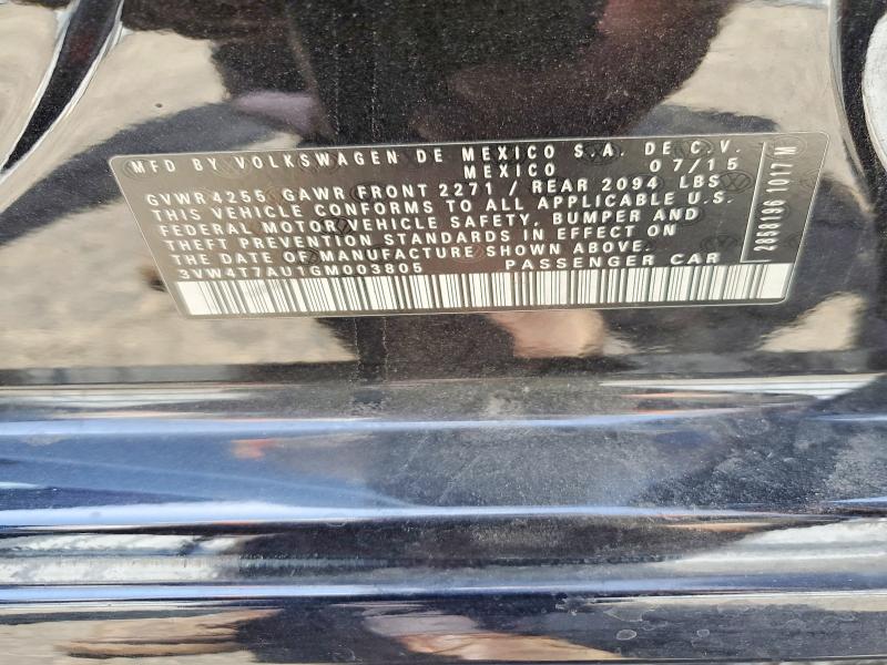 Продаж на аукціоні авто 2016 Volkswagen Gti, vin: 3VW4T7AU1GM003805, номер лоту: 64665856