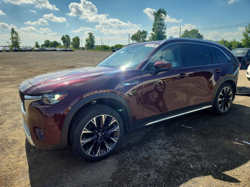 66917996 :رقم المزاد ، JM3KKDHA0R1152706 vin ، 2024 Mazda Cx-90 مزاد بيع
