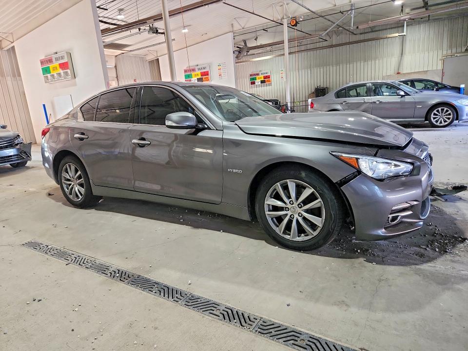 66735046 :رقم المزاد ، JN1AV7AR3FM850673 vin ، 2015 Infiniti Q50 Hybrid مزاد بيع