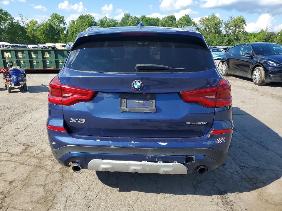 62899216 :رقم المزاد ، 5UXTR7C53KLE96756 vin ، 2019 Bmw X3 مزاد بيع