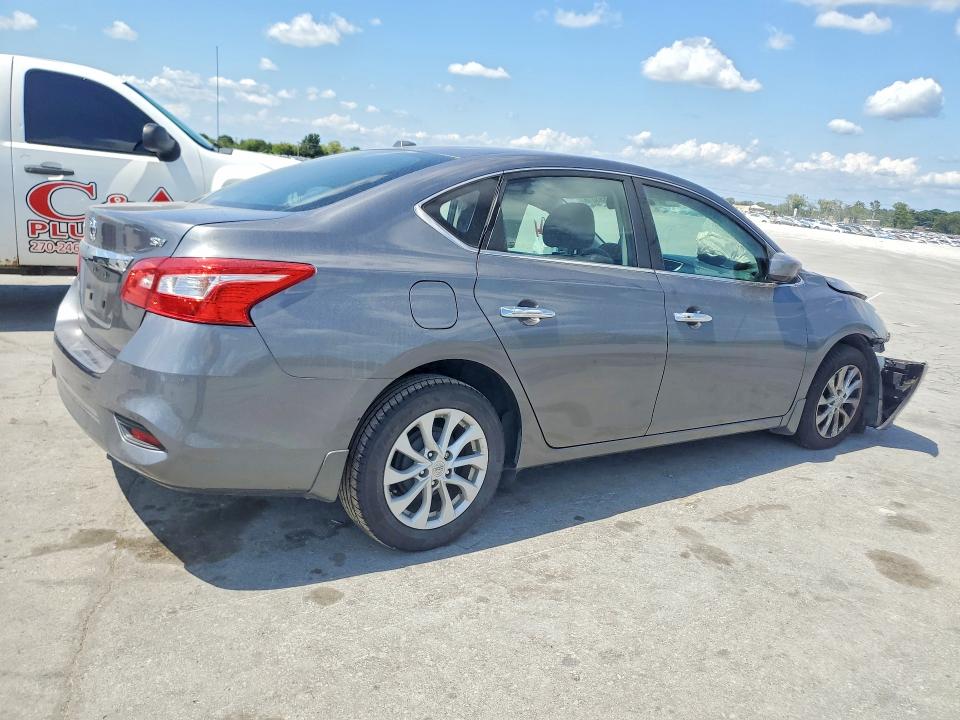 66898016 :رقم المزاد ، 3N1AB7AP4KY417667 vin ، 2019 Nissan Sentra مزاد بيع