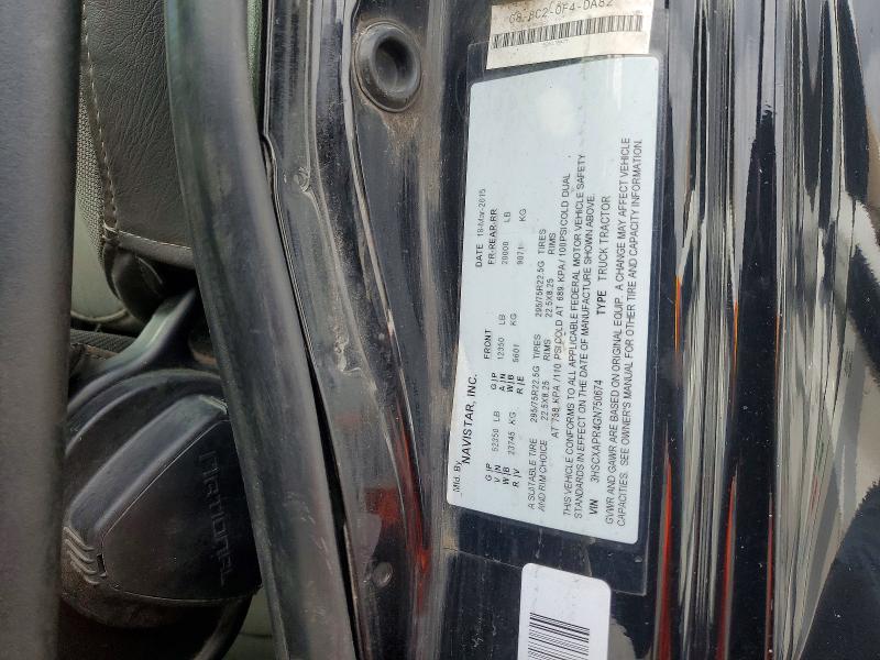Продаж на аукціоні авто 2016 International Unknown, vin: 3HSCXAPR4GN750674, номер лоту: 65475356