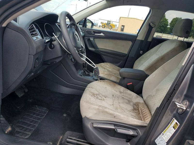 2018 Volkswagen Tiguan მანქანა იყიდება აუქციონზე, vin: 3VV0B7AX6JM055020, აუქციონის ნომერი: 64070196