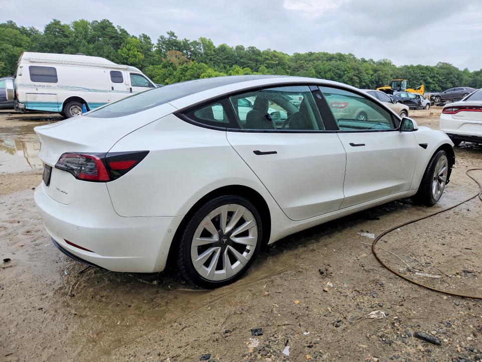 65029966 :رقم المزاد ، 5YJ3E1EB5NF289738 vin ، 2022 Tesla Model 3 مزاد بيع