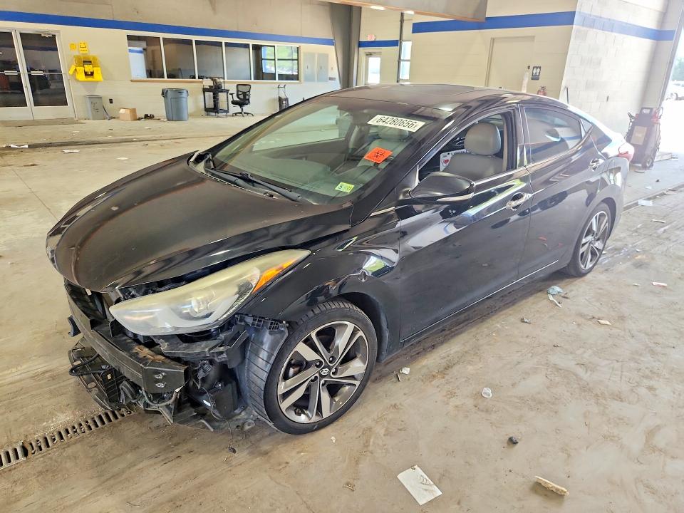 64280656 :رقم المزاد ، 5NPDH4AE5EH542085 vin ، 2014 Hyundai Elantra مزاد بيع