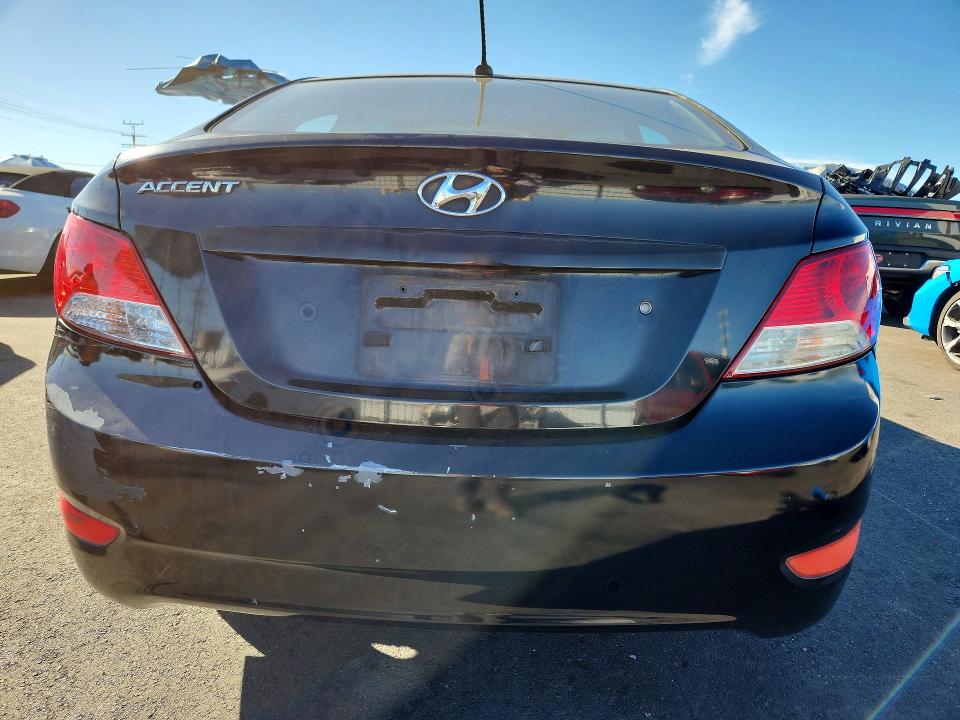 65549786 :رقم المزاد ، KMHCU4AE8EU748123 vin ، 2014 Hyundai Accent مزاد بيع