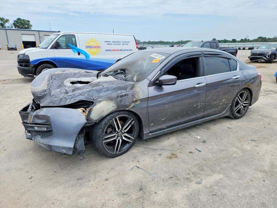2017 Honda Accord მანქანა იყიდება აუქციონზე, vin: 1HGCR2F19HA291572, აუქციონის ნომერი: 65807426