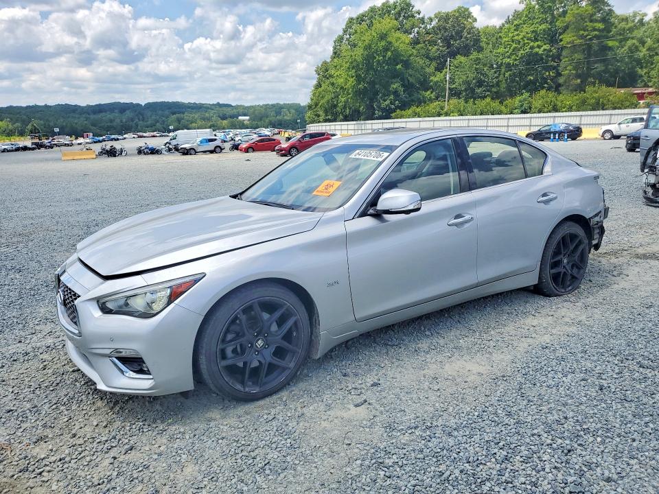 2019 Infiniti Q50 მანქანა იყიდება აუქციონზე, vin: JN1EV7AP4KM515075, აუქციონის ნომერი: 64105706