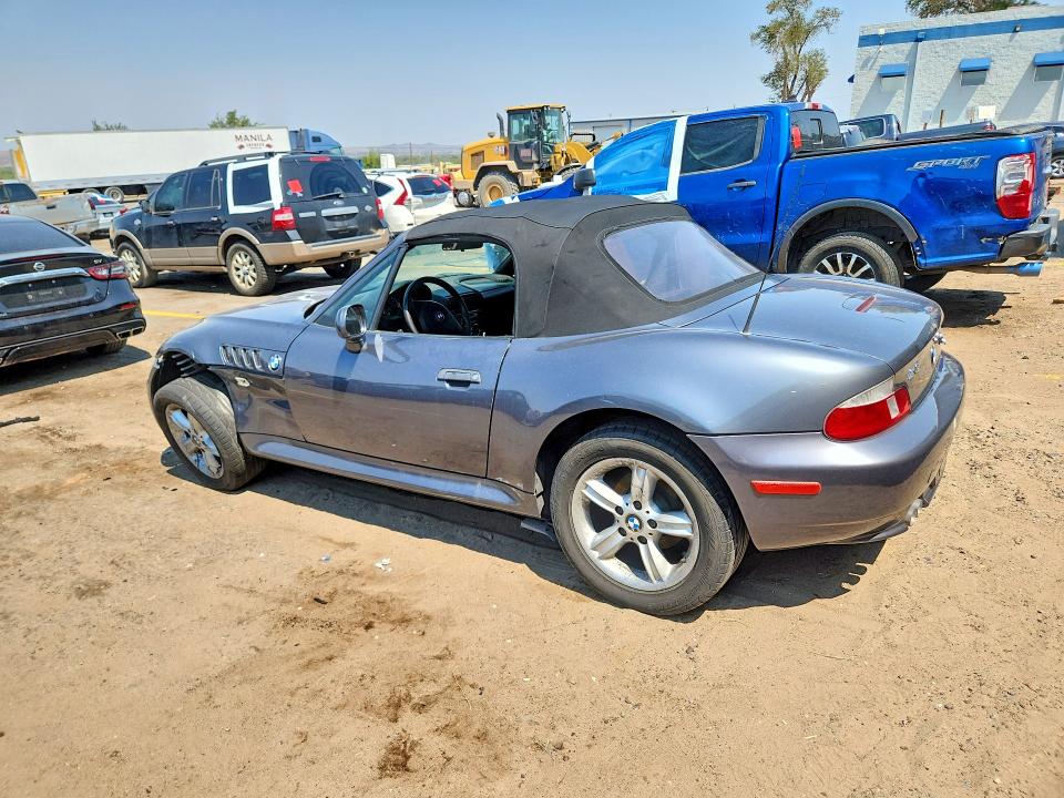 Продаж на аукціоні авто 2000 Bmw Z3, vin: 4USCH9344YLF86492, номер лоту: 64221946