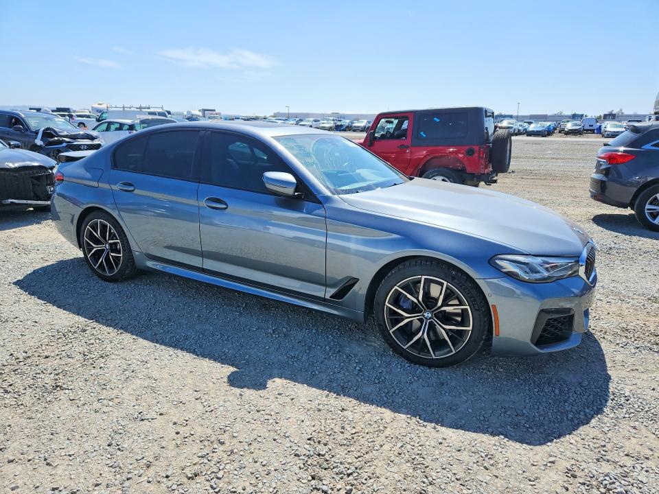 63707856 :رقم المزاد ، WBA53BJ07MWX29748 vin ، 2021 Bmw 540 مزاد بيع