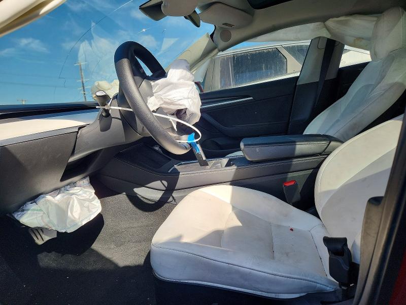 2022 Tesla Model 3 მანქანა იყიდება აუქციონზე, vin: 5YJ3E1EC7NF233809, აუქციონის ნომერი: 66088356