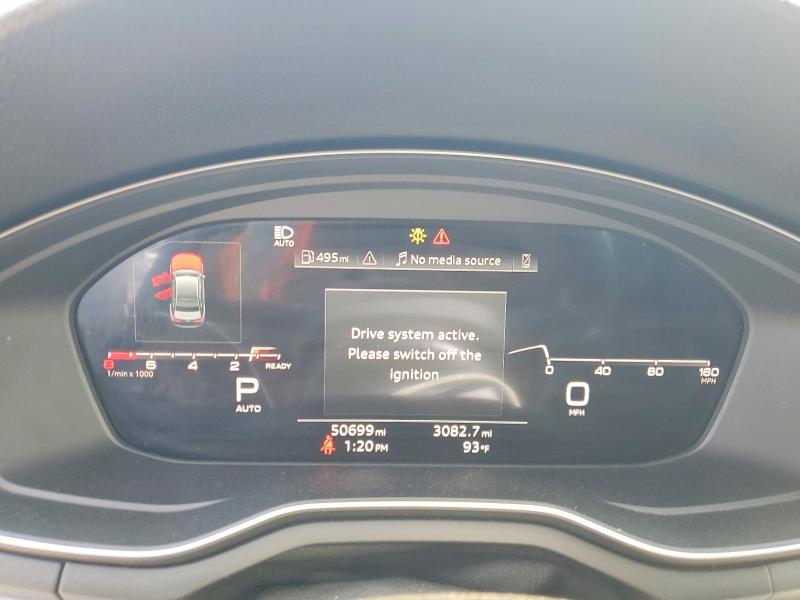 2023 Audi A4 მანქანა იყიდება აუქციონზე, vin: WAUEAAF43PN021891, აუქციონის ნომერი: 64706916