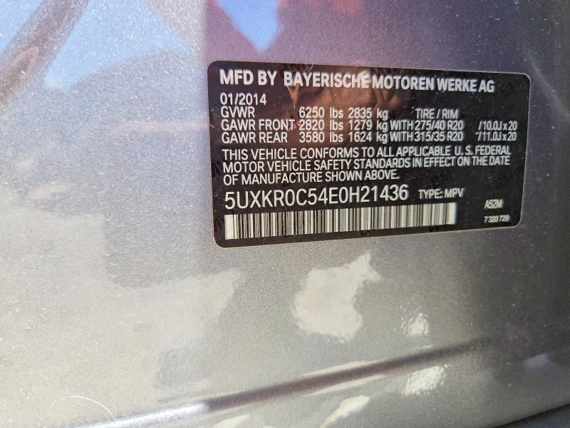 Aukcja sprzedaży 2014 Bmw X5, vin: 5UXKR0C54E0H21436, numer aukcji: 63547356