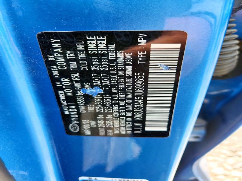 Продаж на аукціоні авто 2018 Hyundai Tucson, vin: KM8J33A46JU699655, номер лоту: 63896126