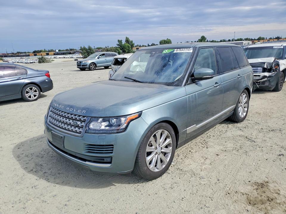 Aukcja sprzedaży 2017 Land Rover Range Rover, vin: SALGS2FV2HA352048, numer aukcji: 67033766