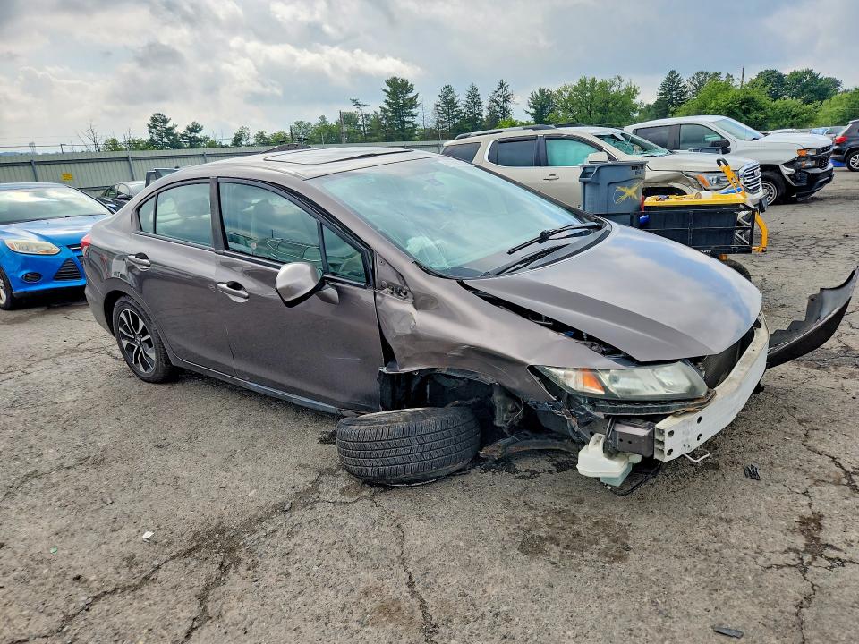 2013 Honda Civic მანქანა იყიდება აუქციონზე, vin: 2HGFB2F87DH529610, აუქციონის ნომერი: 63792766