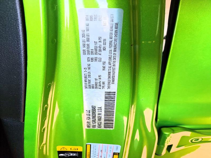 62896716 :رقم المزاد ، 1C4RJXN63SW580497 vin ، 2025 Jeep Wrangler مزاد بيع