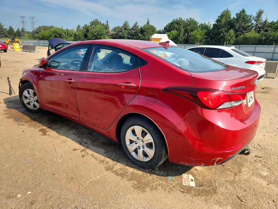 62834766 :رقم المزاد ، KMHDH4AEXGU526999 vin ، 2016 Hyundai Elantra مزاد بيع