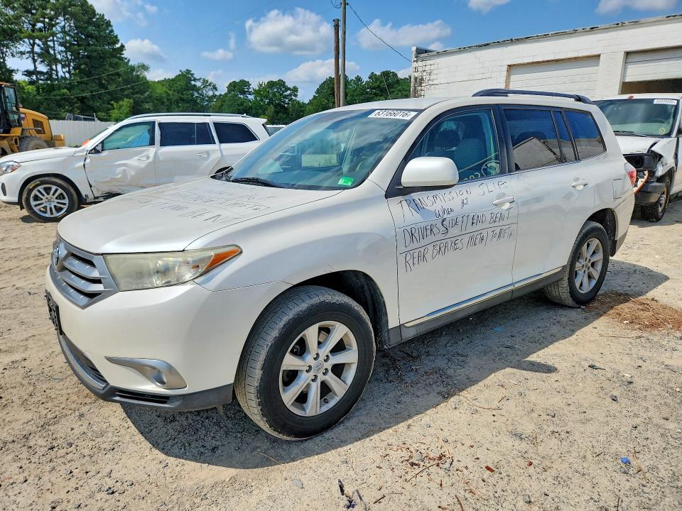 Aukcja sprzedaży 2013 Toyota Highlander, vin: 5TDBK3EH4DS193677, numer aukcji: 63166016