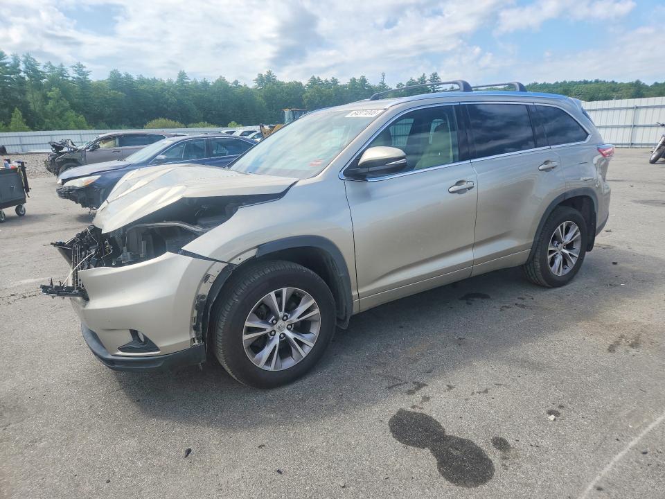 64371046 :رقم المزاد ، 5TDJKRFH0FS114232 vin ، 2015 Toyota Highlander مزاد بيع