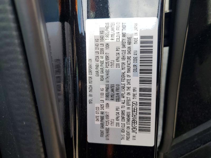 66957106 :رقم المزاد ، JM3KFBBMXR0355720 vin ، 2024 Mazda Cx-5 مزاد بيع