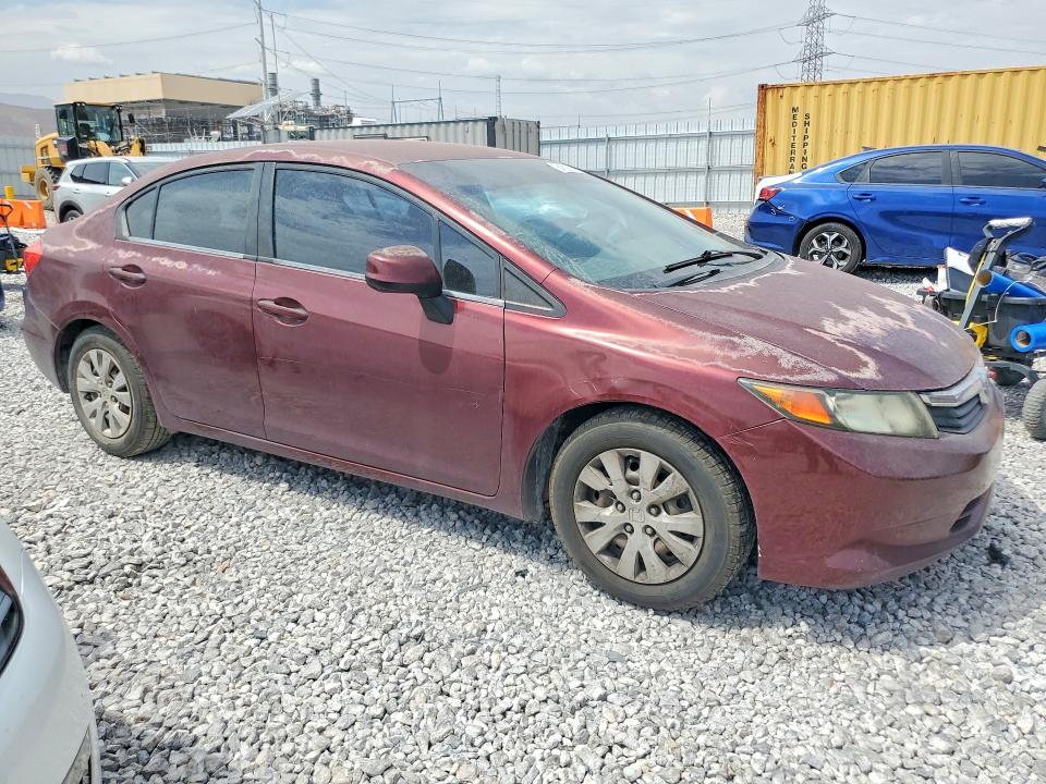 Продаж на аукціоні авто 2012 Honda Civic, vin: 2HGFB2F5XCH540833, номер лоту: 64629316