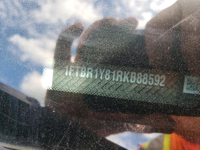 69061456 :رقم المزاد ، 1FTBR1Y81RKB88592 vin ، 2024 Ford Transit مزاد بيع