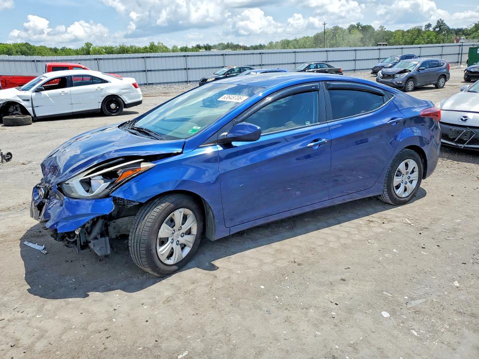 Продажа на аукционе авто 2016 Hyundai Elantra, vin: 5NPDH4AE7GH697689, номер лота: 63648706
