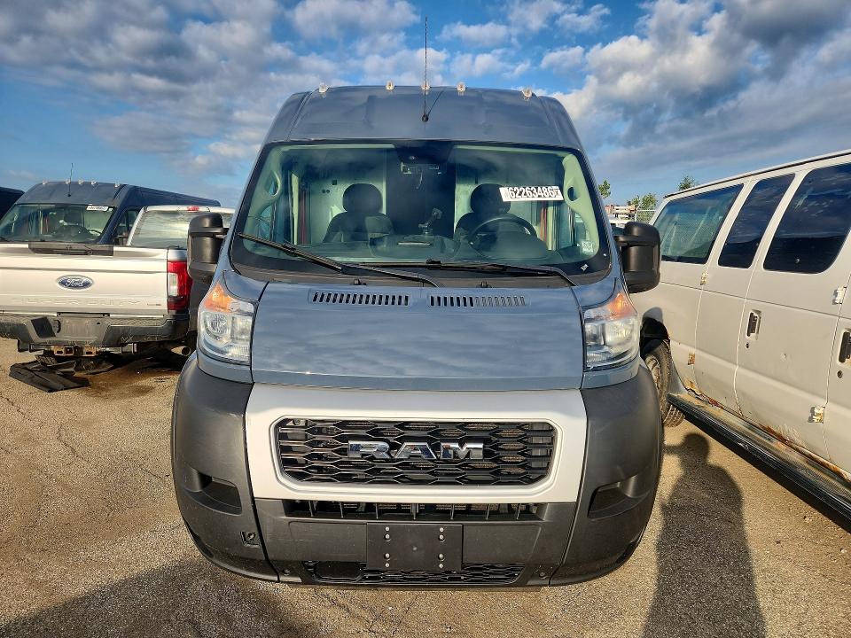 Продаж на аукціоні авто 2021 Ram Promaster 3500, vin: 3C6MRVJG0ME535592, номер лоту: 62263486