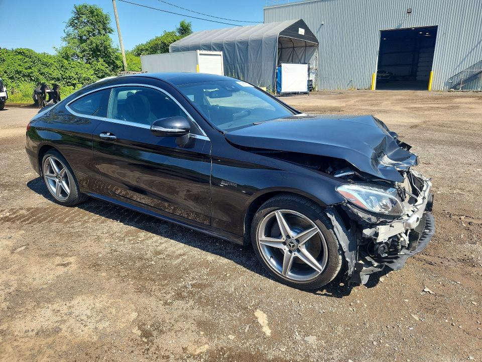 63605576 :رقم المزاد ، WDDWJ4KB2JF601279 vin ، 2018 Mercedes-benz C مزاد بيع