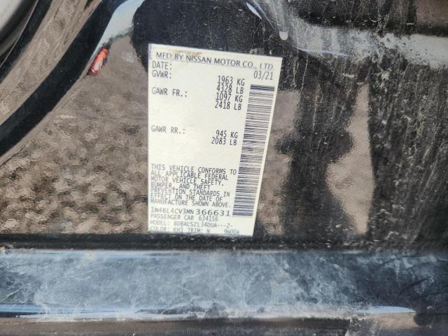 Продаж на аукціоні авто 2021 Nissan Altima, vin: 1N4BL4CV3MN366631, номер лоту: 64749066