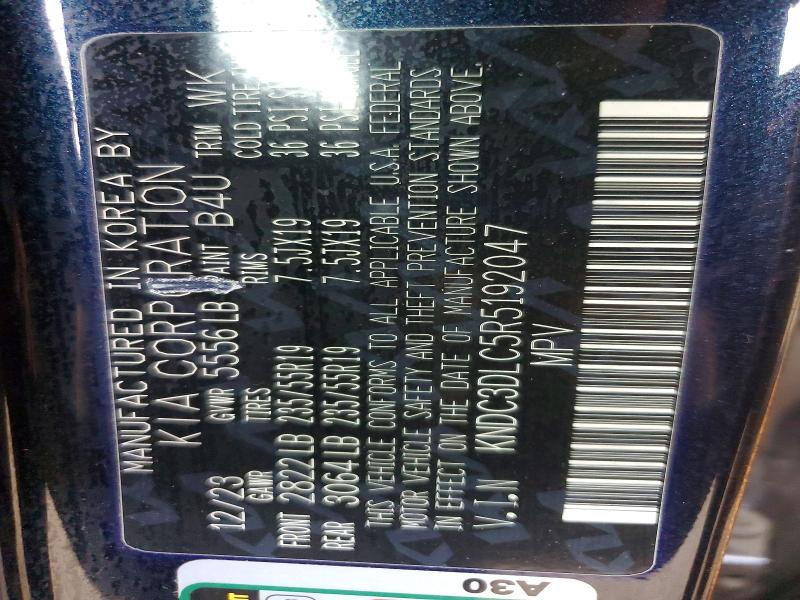 Продажа на аукционе авто 2024 Kia Ev6, vin: KNDC3DLC5R5192047, номер лота: 62501216