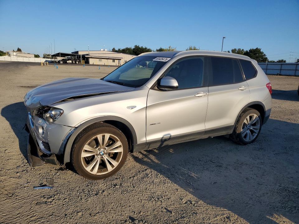 2016 Bmw X3 მანქანა იყიდება აუქციონზე, vin: 5UXWX9C57G0D79544, აუქციონის ნომერი: 63435476