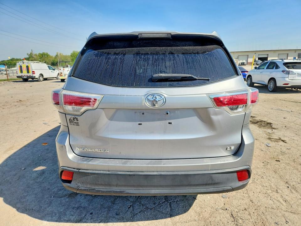 2014 Toyota Highlander მანქანა იყიდება აუქციონზე, vin: 5TDZARFH9ES006356, აუქციონის ნომერი: 67255926