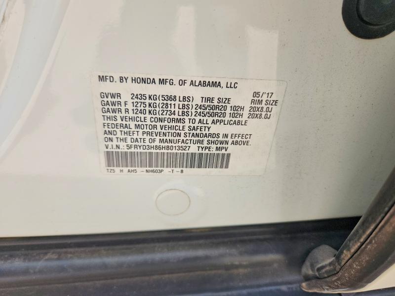 Aukcja sprzedaży 2017 Acura Mdx, vin: 5FRYD3H86HB013527, numer aukcji: 64559796