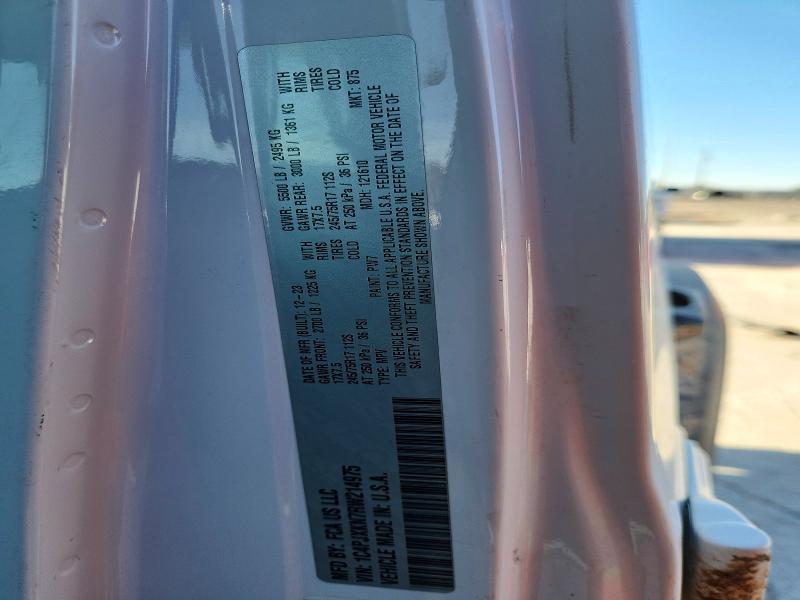 65318226 :رقم المزاد ، 1C4PJXKN7RW214975 vin ، 2024 Jeep Wrangler مزاد بيع