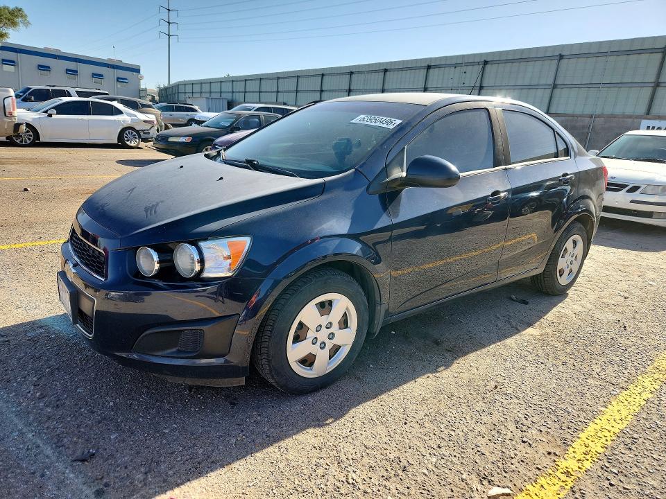 Продажа на аукционе авто 2016 Chevrolet Sonic, vin: 1G1JA5SH9G4124345, номер лота: 63950496
