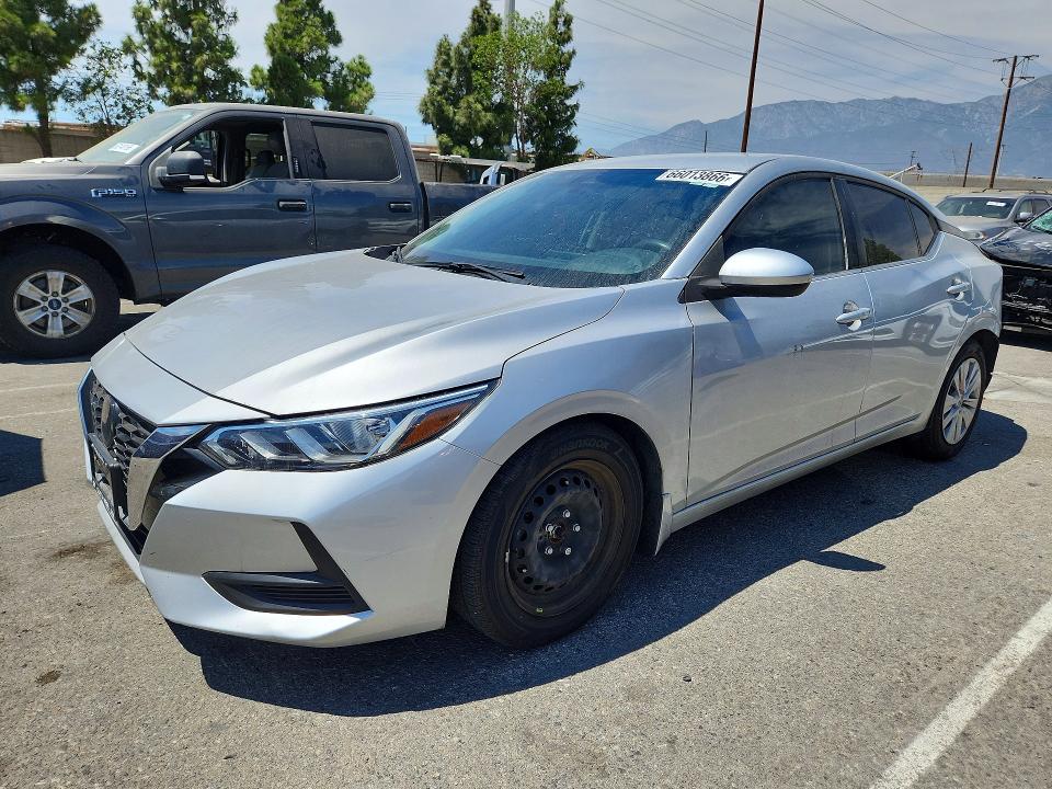 66013866 :رقم المزاد ، 3N1AB8BV9MY246095 vin ، 2021 Nissan Sentra مزاد بيع