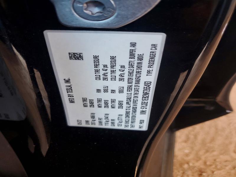 Aukcja sprzedaży 2022 Tesla Model 3, vin: 5YJ3E1EB2NF265493, numer aukcji: 65606776