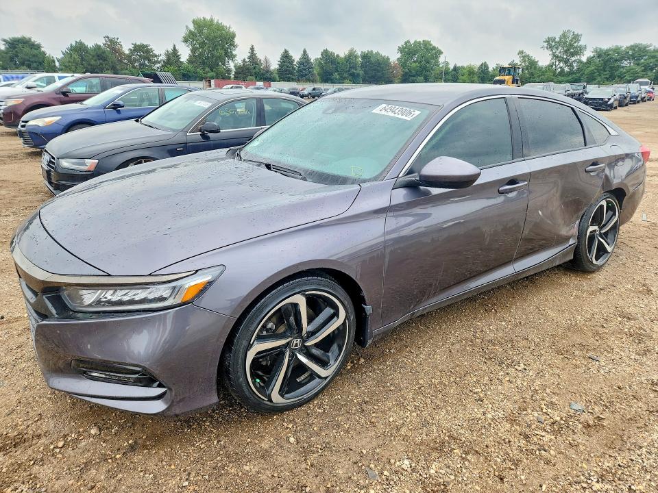 64943906 :رقم المزاد ، 1HGCV1F36KA064869 vin ، 2019 Honda Accord مزاد بيع