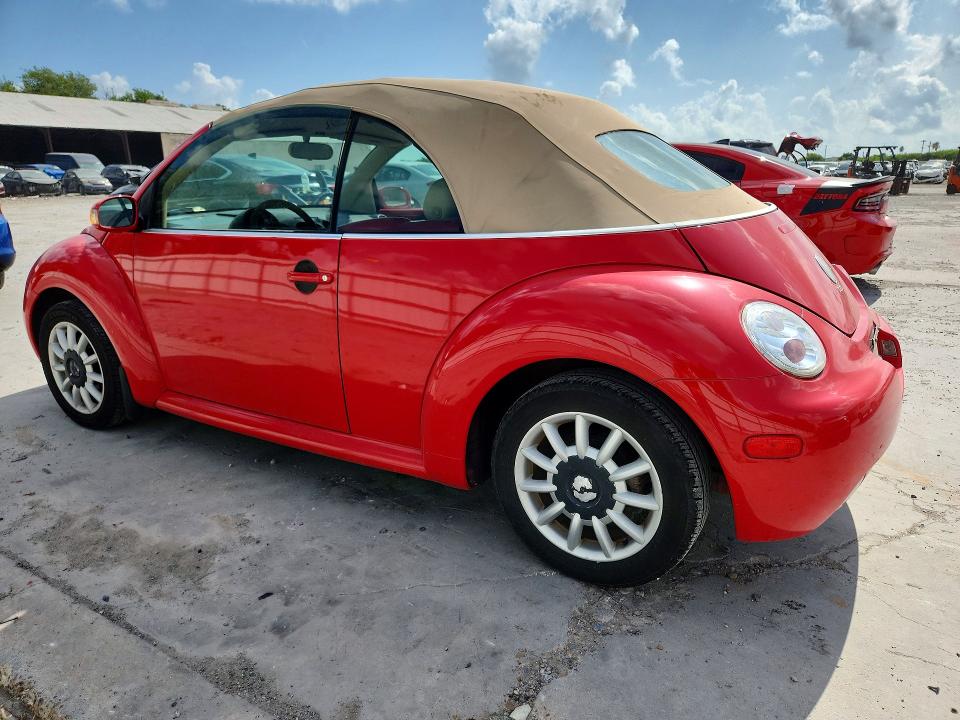 63862456 :رقم المزاد ، 3VWCM31Y55M353486 vin ، 2005 Volkswagen New Beetle مزاد بيع