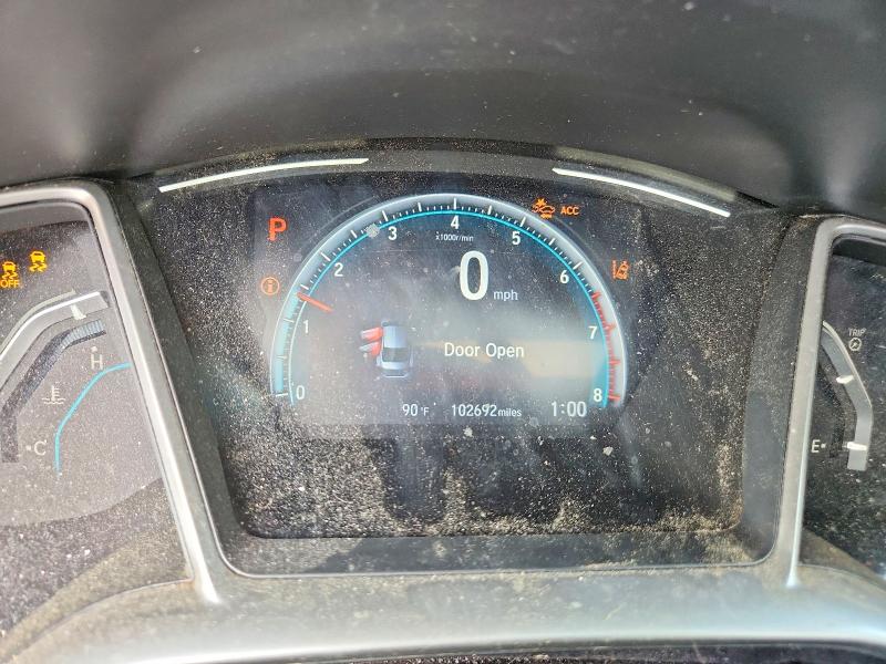60944956 :رقم المزاد ، JHMFC1F36KX001140 vin ، 2019 Honda Civic مزاد بيع