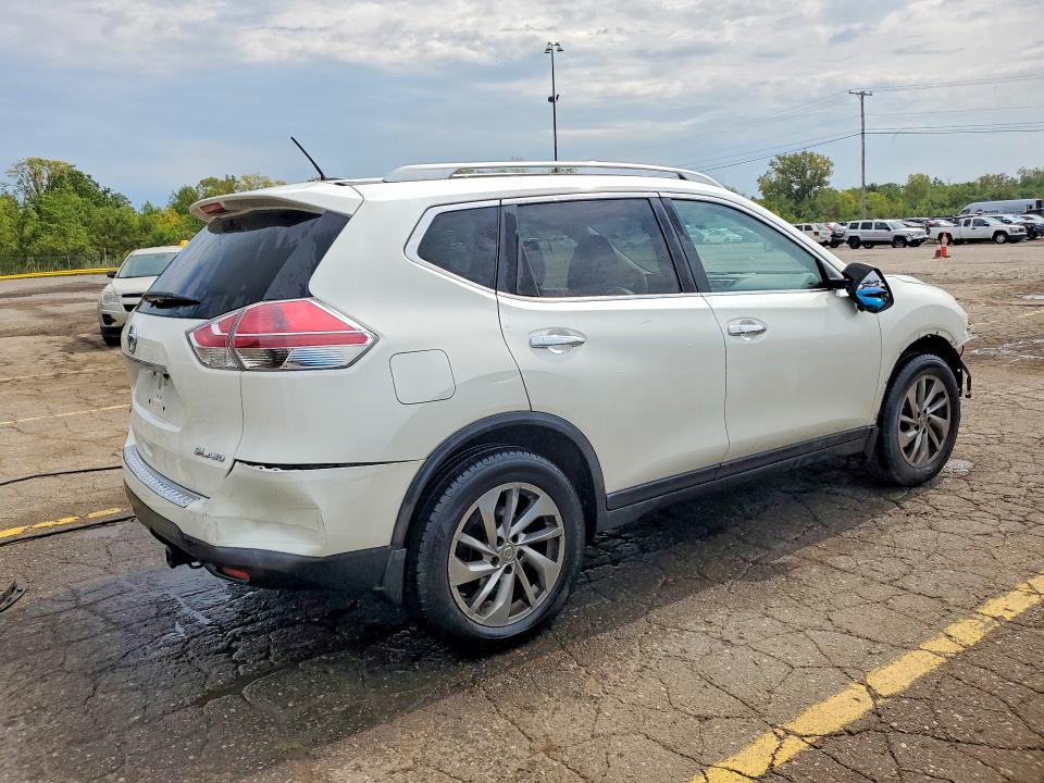 66619576 :رقم المزاد ، 5N1AT2MV8FC760595 vin ، 2015 Nissan Rogue مزاد بيع