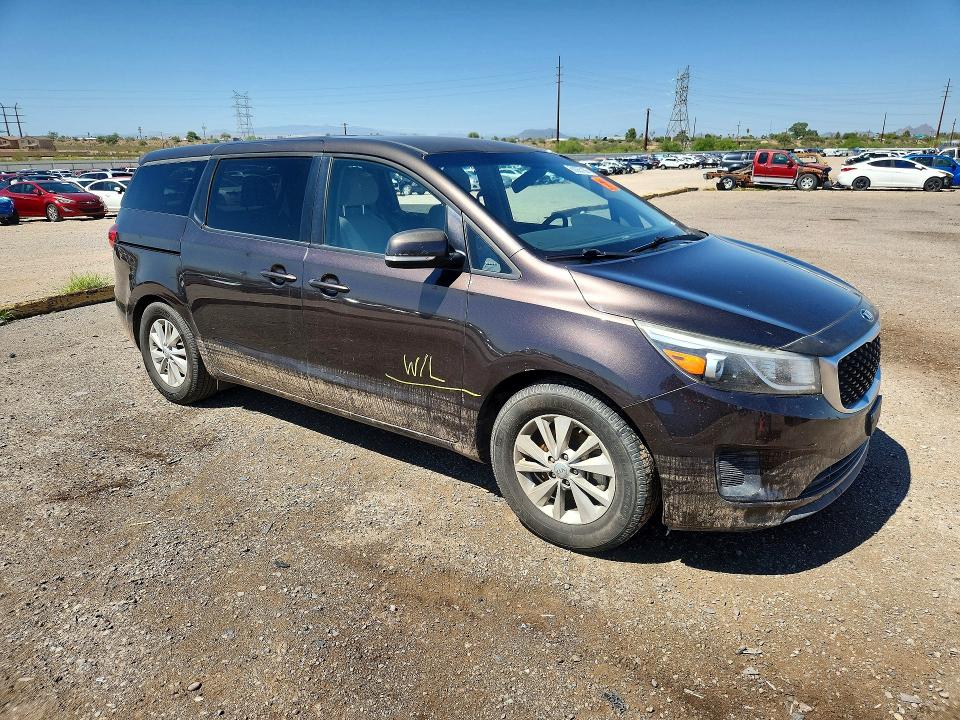 Продажа на аукционе авто 2017 Kia Sedona, vin: KNDMB5C16H6232589, номер лота: 65555186