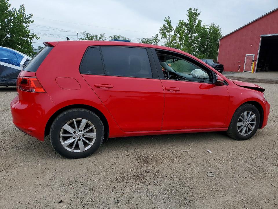 2015 Volkswagen Golf მანქანა იყიდება აუქციონზე, vin: 3VW217AU3FM040432, აუქციონის ნომერი: 65623546