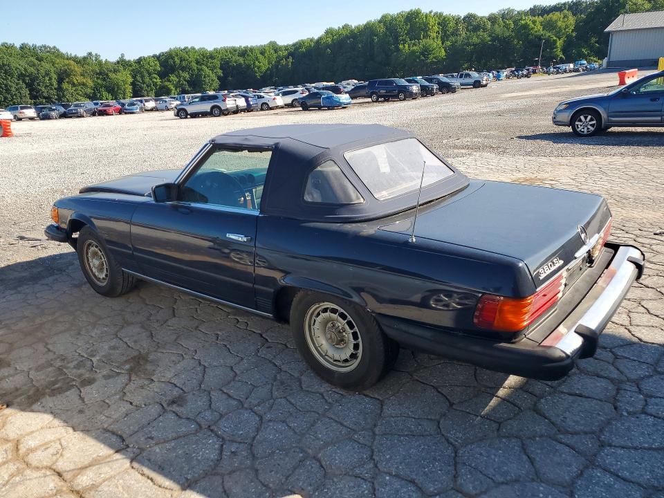 1983 Mercedes-benz 380 მანქანა იყიდება აუქციონზე, vin: WDBBA45A3DB021979, აუქციონის ნომერი: 60937466