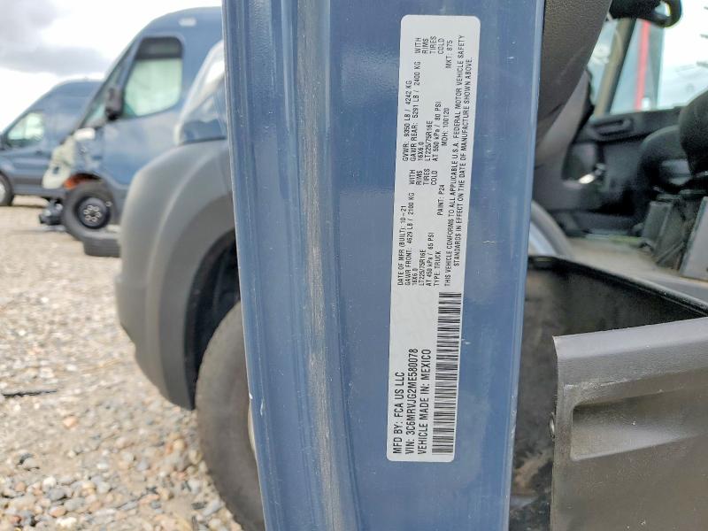Продажа на аукционе авто 2021 Ram Promaster 3500, vin: 3C6MRVJG2ME580078, номер лота: 65214426