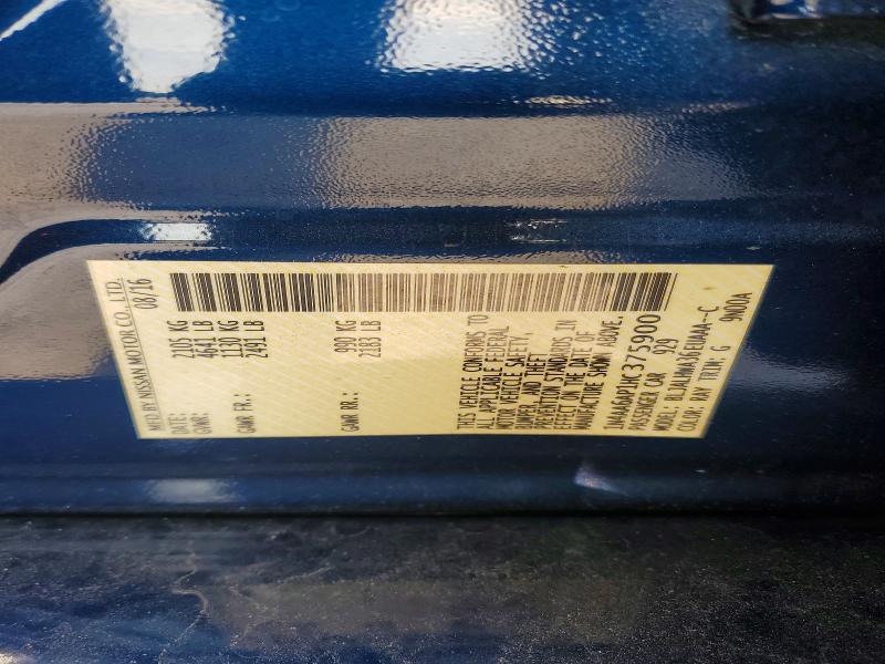 2017 Nissan Maxima მანქანა იყიდება აუქციონზე, vin: 1N4AA6AP1HC375900, აუქციონის ნომერი: 65643326